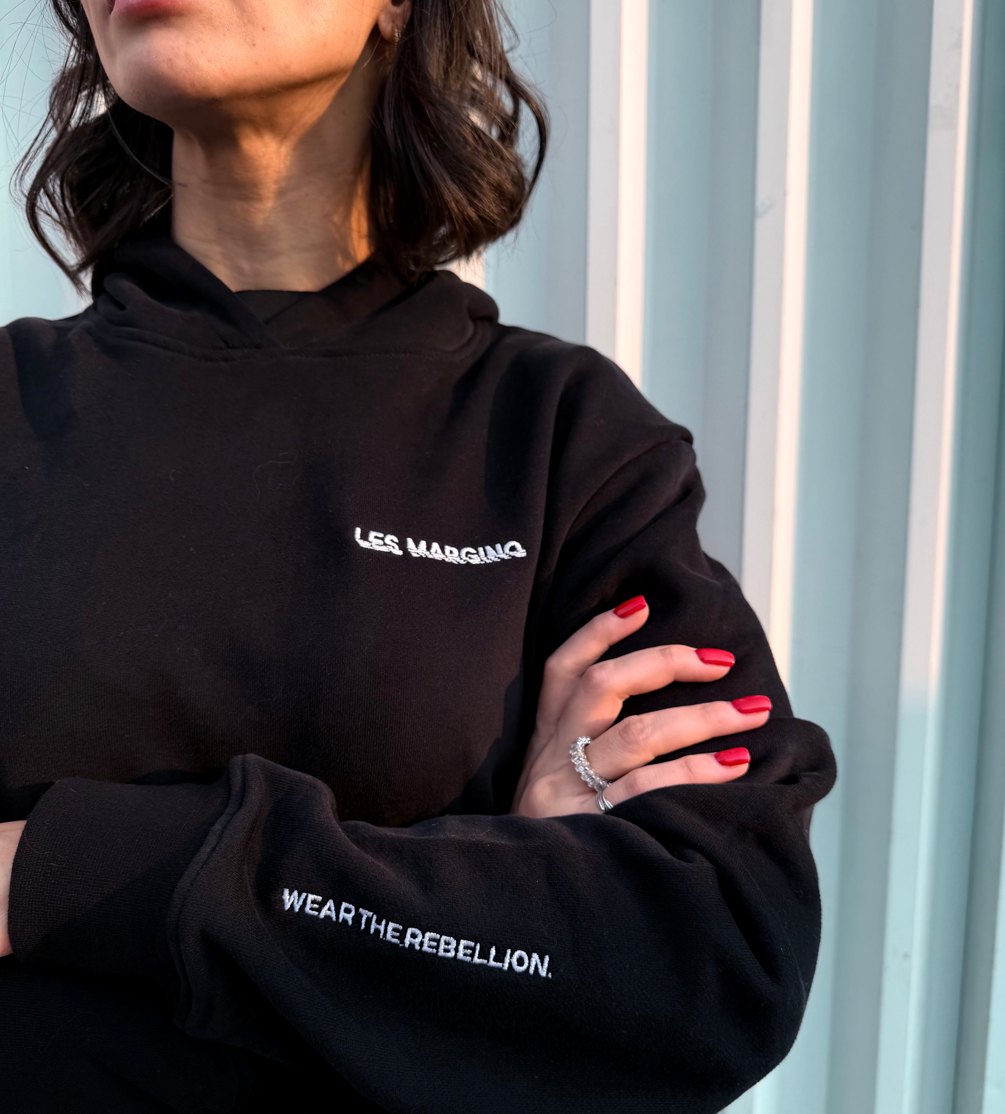 Rebellion Embroidered Hood